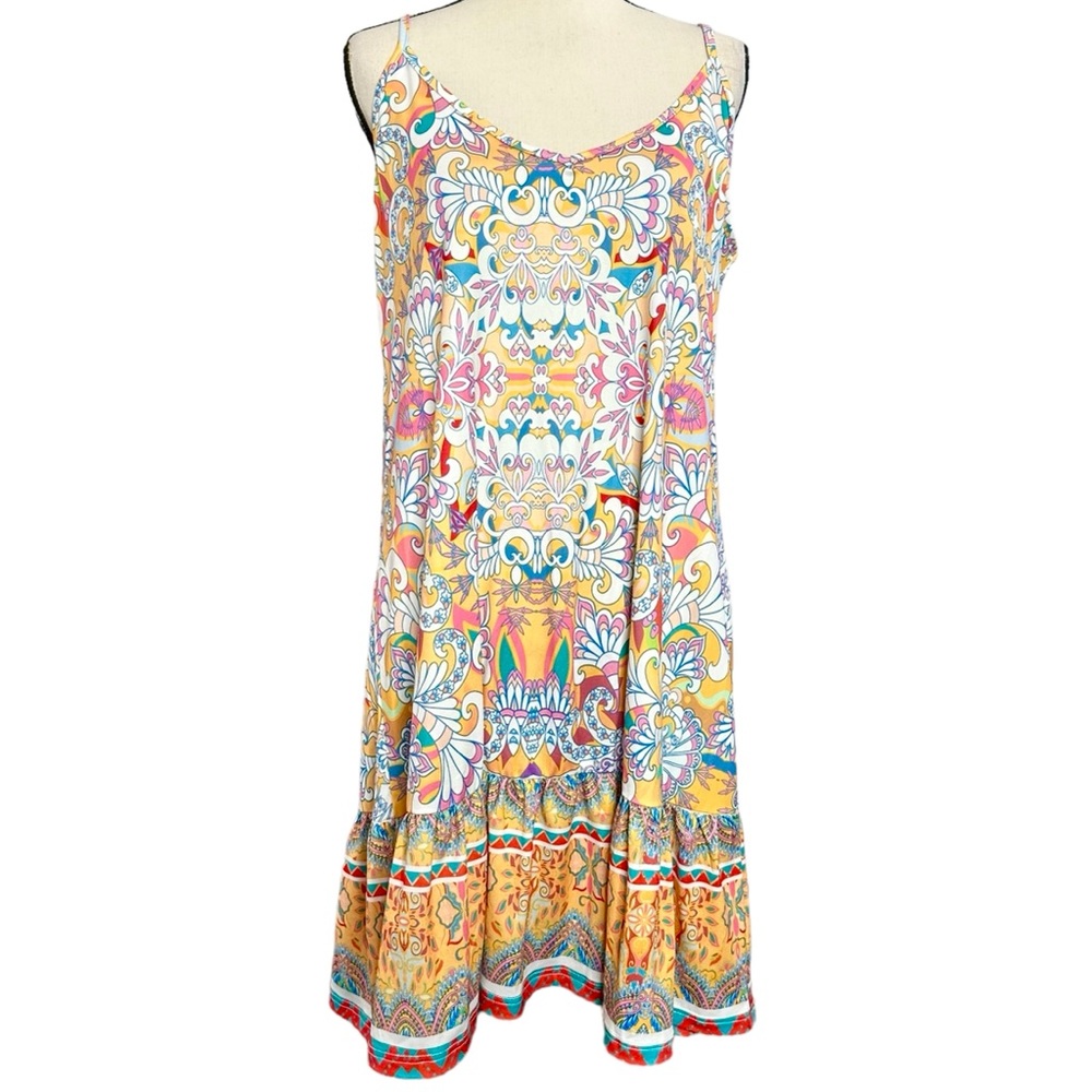 LoveU.Dear Dress L Floral Summer Midi